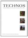 Technos Journal cover. Redesign and move to Quark XPress
